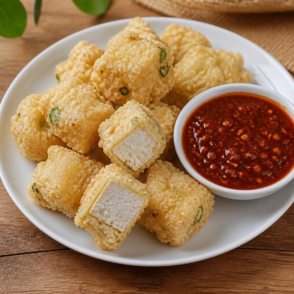 Tahu Cireng Bumbu Rujak dari Sate Khas Senayan